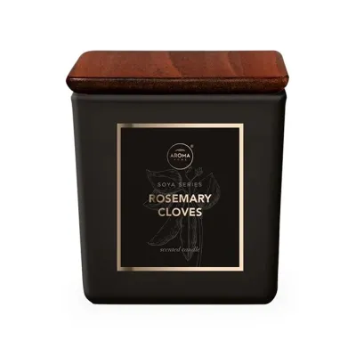 Aroma Home Soya Series sojowa świeca zapachowa Rosemary & Cloves 155 g