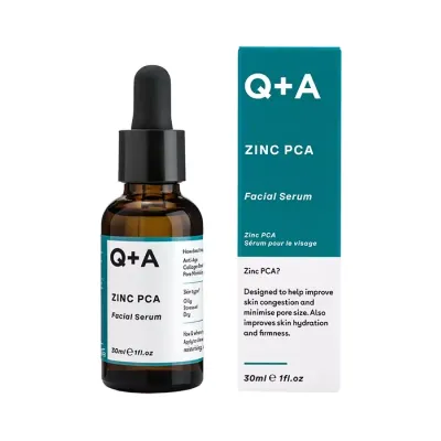 Q+A Regenerujące serum do twarzy z cynkiem PCA 30ml