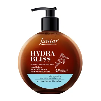 Farmona Jantar Hydra Bliss nawilżające mydło w płynie do rąk i ciała 400 ml
