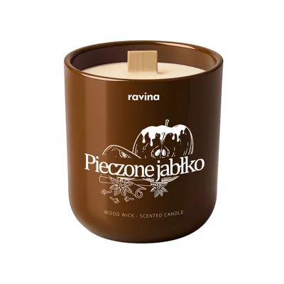 Ravina sojowa świeca zapachowa Pieczone Jabłko 175 g