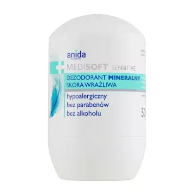 Medisoft Sensitive dezodorant mineralny roll-on 50ml
