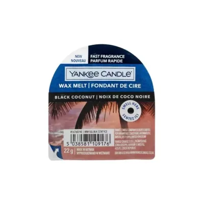 Yankee Candle wosk zapachowy do kominków Black Coconut 22 g