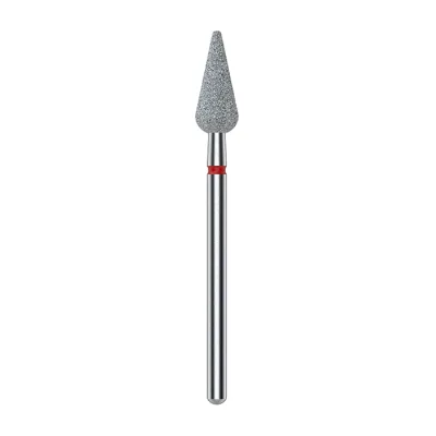 Staleks Pro Expert frez diamentowy gruszka czerwona FA100R050/12