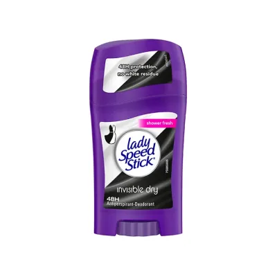 Lady Speed Stick Invisible Protection antyperspirant dla kobiet w sztyfcie Shower Fresh 40 g