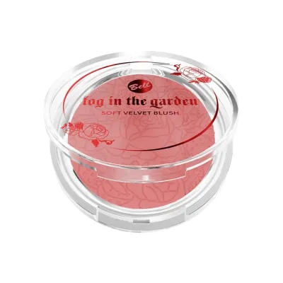 Bell x Fog in the Garden Soft Velvet Blush róż do policzków 01 Red Rose 7,5 g