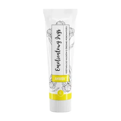 Anwen Emolientowy Irys odżywka do włosów o średniej porowatości w aluminiowej tubie 100 ml