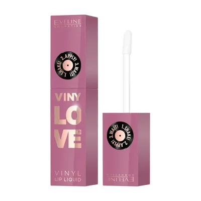 Eveline Cosmetics Vinylove długotrwała pomadka w płynie z winylowym wykończeniem 03 Bestie 4 ml