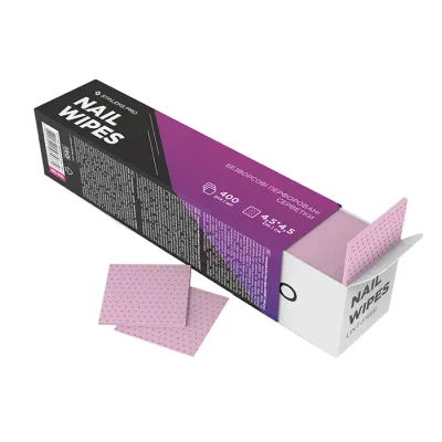 Staleks Pro Expert perforowane waciki bezpyłowe WE-400 400 sztuk
