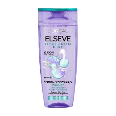 L'Oréal Paris Elseve Hyaluron Pure szampon do włosów 400 ml