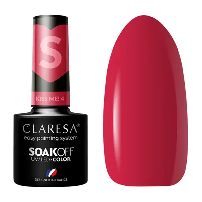 Claresa hybrydowy lakier do paznokci Kiss Me! 4 5 g