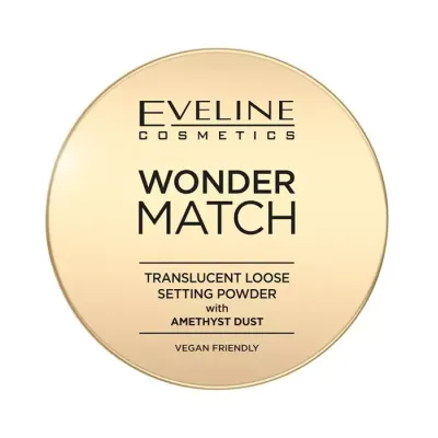 Eveline Cosmetics Wonder Match sypki puder z pyłem ametystowym 6 g