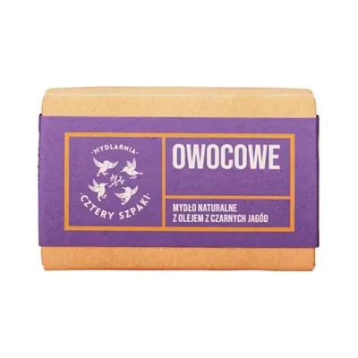 Mydlarnia Cztery Szpaki mydło w kostce Owocowe 110g