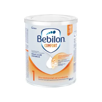 Bebilon Comfort 1 dla niemowląt w przypadku kolek i zaparć, od urodzenia 400 g