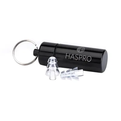 Haspro Sleep EarPlugs wielorazowe zatyczki do spania i odpoczynku Regular 2 sztuki