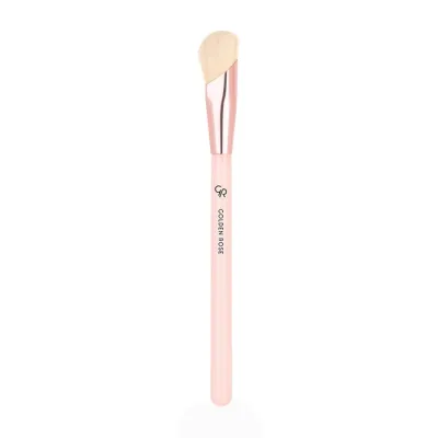 Golden Rose Angled Concealer & Highlighter Brush skośny pędzel do korektora i rozświetlacza