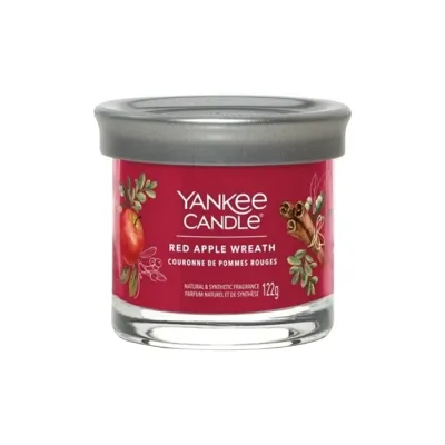Yankee Candle Signature Tumbler mała świeca zapachowa Red Apple Wreath 122 g
