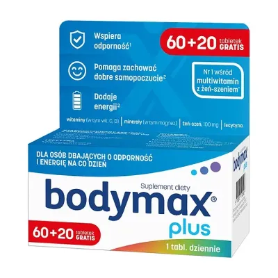 Bodymax Plus suplement diety 60 + 20 tabletek