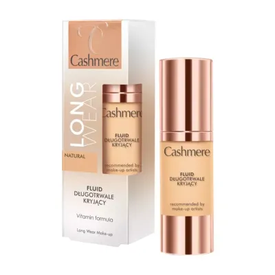 Dax Cosmetics Cashmere Long Wear Make-Up fluid kryjący Natural 30 ml