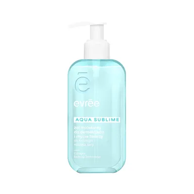Evree Aqua Sublime żel micelarny do demakijażu i mycia twarzy 200 ml