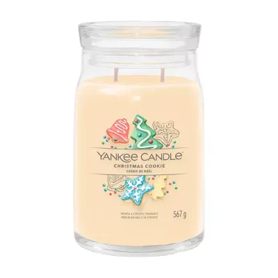 Yankee Candle Signature duża świeca zapachowa Christmas Cookie 567 g