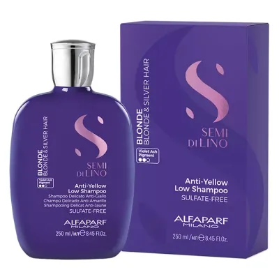 Alfaparf Milano Semi Di Lino Blonde szampon do włosów blond i siwych 250 ml