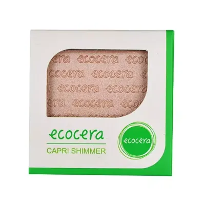 Ecocera prasowany puder rozświetlający Capri 10 g