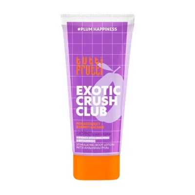 Farmona Tutti Frutti Exotic Crush Club pobudzający energy-balsam do ciała Plum Happiness 200 ml