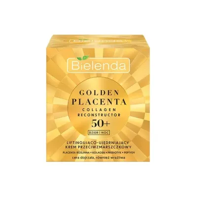 Bielenda Golden Placenta krem przeciwzmarszczkowy dzień i noc 50+ 50 ml