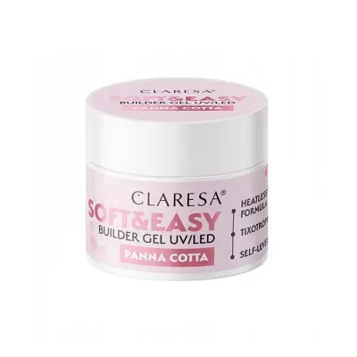 Claresa Soft & Easy żel budujący Panna Cotta 12 g