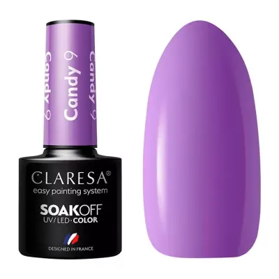 Claresa hybrydowy lakier do paznokci Candy 9 5 g