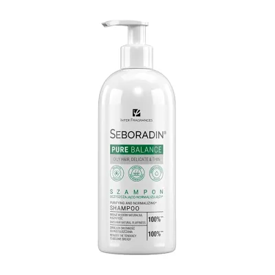 Seboradin Pure Balance szampon do włosów cienkich i przetłuszczających się 400 ml
