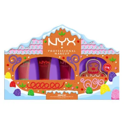 NYX Professional Makeup Smushy Kit zestaw prezentowy z balsamami do ust i zawieszką Smushy Matte Lip Balm Swipe 2 Smooth 8 ml + Smushy Matte Lip Balm