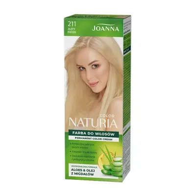 JOANNA NATURIA COLOR FARBA DO WŁOSÓW 211 ZŁOTY PIASEK