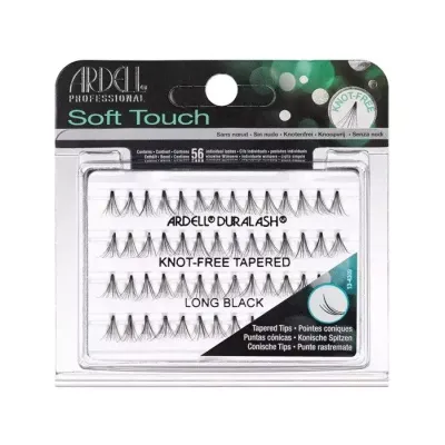 Ardell Soft Touch sztuczne rzęsy w kępkach bez węzełków Long 56 sztuk