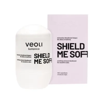 Veoli Botanica Shield Me Softly mineralny dezodorant kojący dla skóry wrażliwej 50 ml
