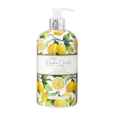 Baylis & Harding Royale Garden Lemon & Basil mydło w płynie do rąk 500 ml