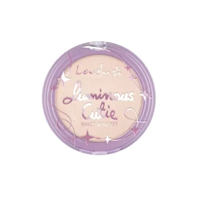 Lovely Luminous Cutie rozświetlający puder do twarzy Transparent 5 g