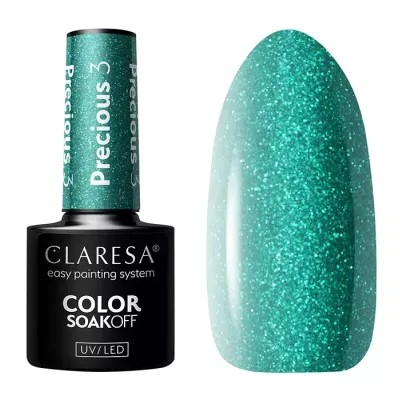 Claresa hybrydowy lakier do paznokci Precious 3 5 g