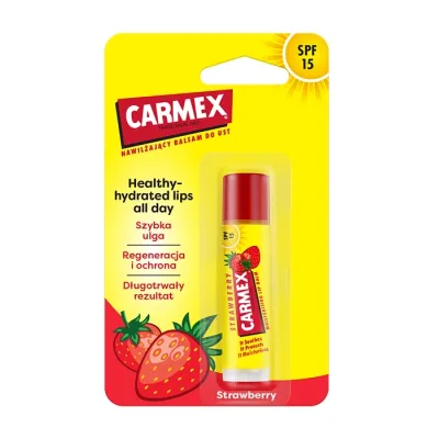 Carmex nawilżający balsam do ust w sztyfcie Strawberry 4,25 g