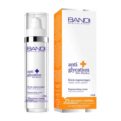 Bandi Professional Anti Glycation krem regenerujący do twarzy na noc 50 ml