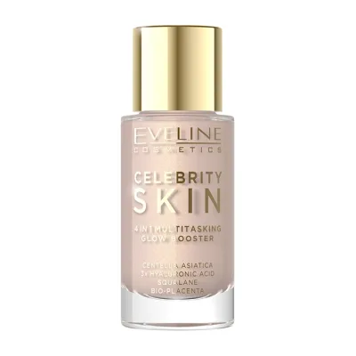 Eveline Cosmetics Celebrity Skin 4in1 Multitasking Glow Booster wielofunkcyjna baza do twarzy 01N Universal Light 30 ml