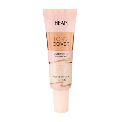 Hean Long Cover wodoodporny podkład kryjący SPF20 C4 Warm Beige 25 ml