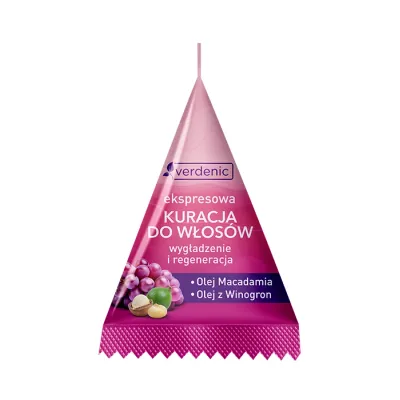 Verdenic ekspresowa kuracja do włosów Wygładzenie i Regeneracja 25 ml