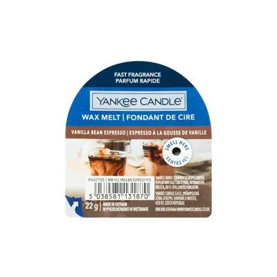 Yankee Candle wosk zapachowy do kominków Vanilla Bean Espresso 22 g