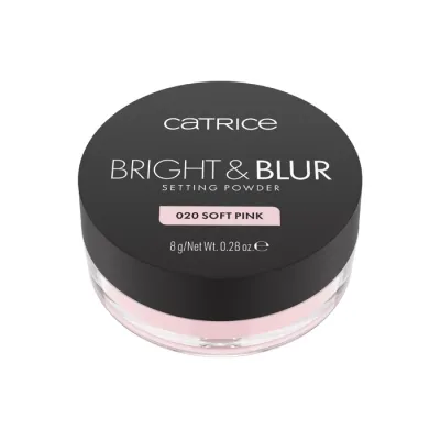 Catrice Bright & Blur sypki puder utrwalający 020 Soft Pink 8 g