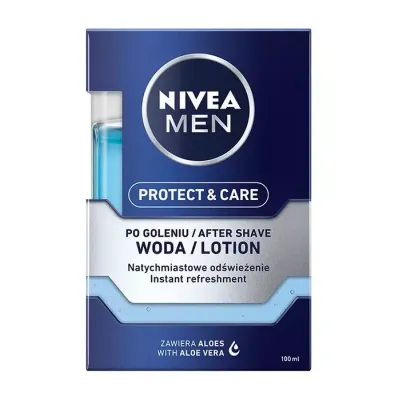 NIVEA MEN Protect&Care odświeżająca woda po goleniu dla mężczyzn 100 ml