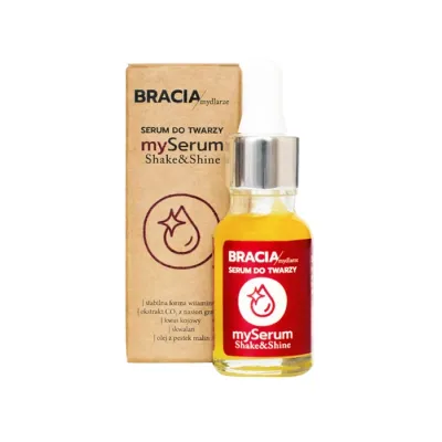 Bracia Mydlarze Shake & Shine serum do twarzy z witaminą C 15 ml