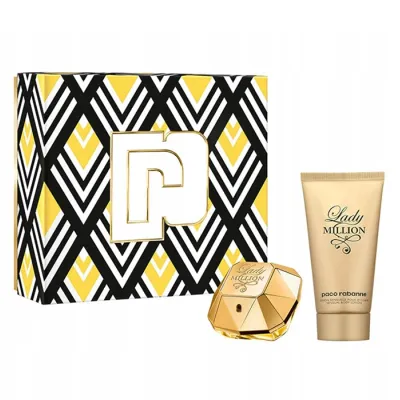 Rabanne Lady Million woda perfumowana spray 50 ml + balsam do ciała 75 ml