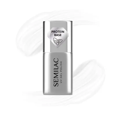 Semilac Protein Extend Base baza do lakierów hybrydowych i żelowych 7 ml