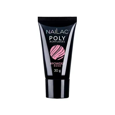 NAILAC POLY ACRYL & GEL AKRYLOŻEL #POWDER ROSE 30G
